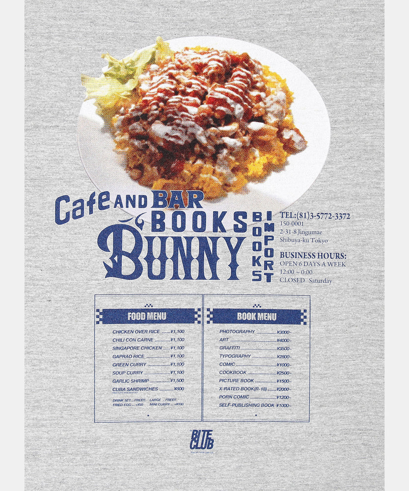 
                  
                    BOOKS BUNNY  Back Print Tee
                  
                