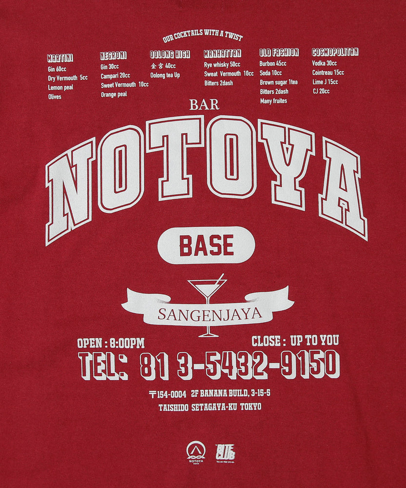 
                  
                    NOTOYA base H/S Back print Tee
                  
                