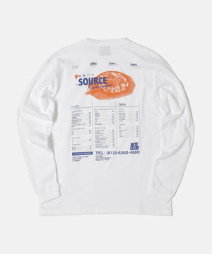 
                  
                    鉄板バル SOURCE  Back Print L/S Tee
                  
                