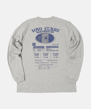 
                  
                    VOVO CURRY  Back Print L/S Tee
                  
                