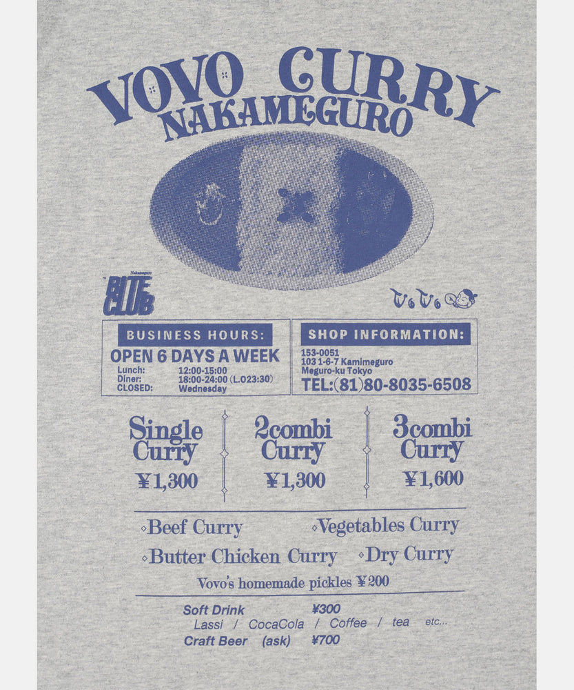 
                  
                    VOVO CURRY  Back Print L/S Tee
                  
                